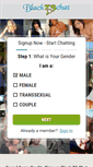 Mobile Screenshot of blacktschat.com